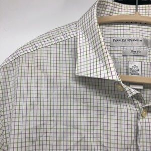 Perry Ellis Premium Slim Fit 16 34/35  Shirt 🌻